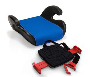 Mifold the grab-and-go booster, inaltator scaun auto pentru copii, 15-36 kg, albastru denim